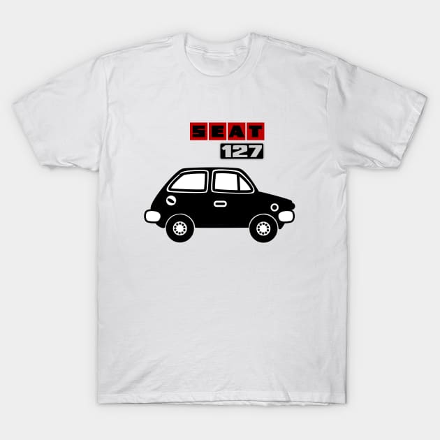 Retro Car T-Shirt by soniapascual